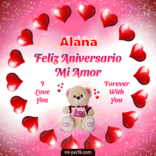 Feliz Aniversario Mi Amor 2 Alana