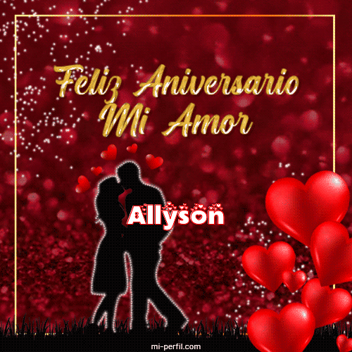 Feliz Aniversario Allyson