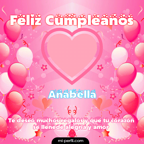 Feliz Cumpleaños II Anabella
