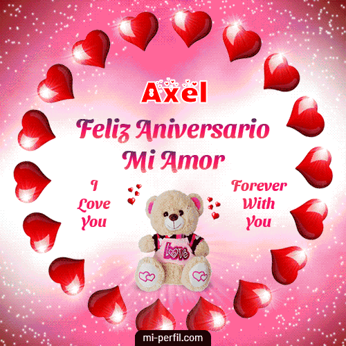 Feliz Aniversario Mi Amor 2 Axel