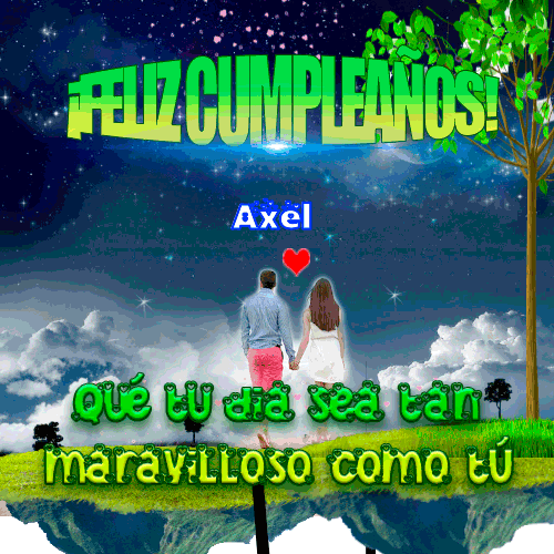 Feliz Cumpleaños Ecológico Axel
