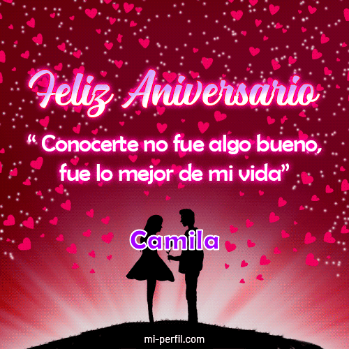 Feliz Aniversario 3 Camila