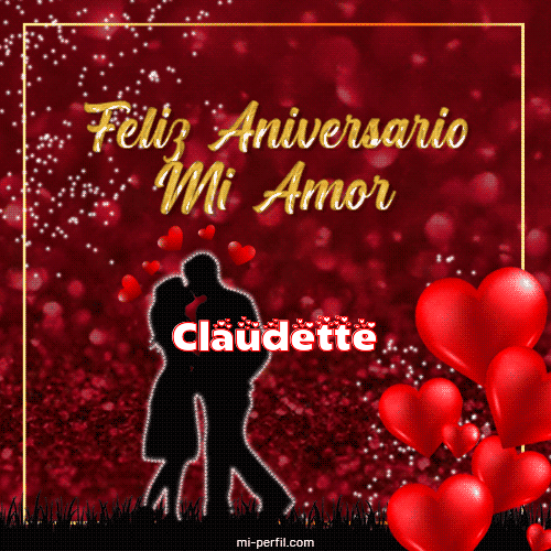 Feliz Aniversario Claudette