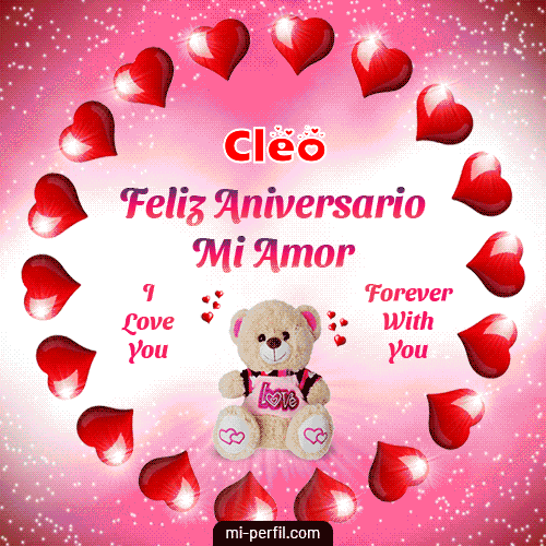 Feliz Aniversario Mi Amor 2 Cleo