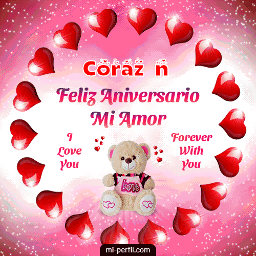 Feliz Aniversario Mi Amor 2 Corazón