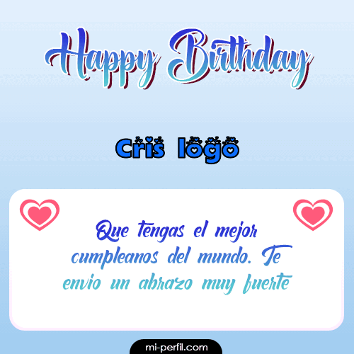 Happy Birthday II Crisólogo