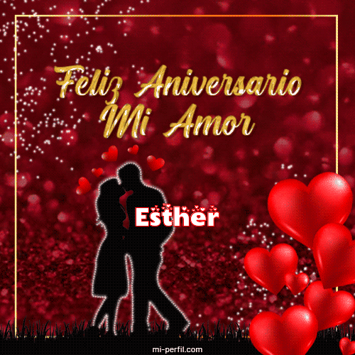 Feliz Aniversario Esther