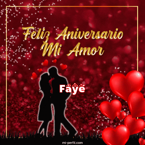 Feliz Aniversario Faye