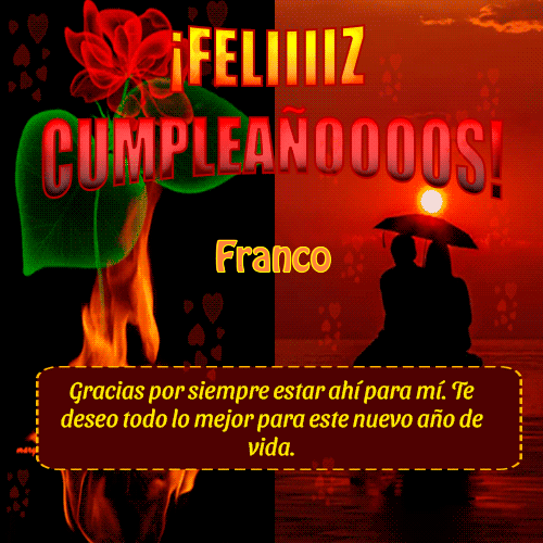 Feliiiiz Cumpleañooooos Franco