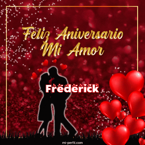 Feliz Aniversario Frederick