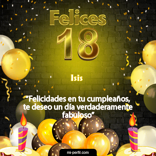 Gif Felices 18 Isis