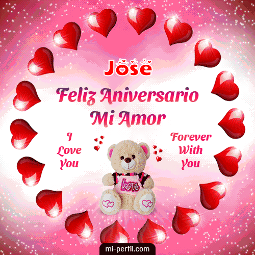 Feliz Aniversario Mi Amor 2 Jose