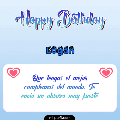 Happy Birthday II Logan
