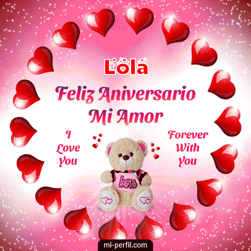 Feliz Aniversario Mi Amor 2 Lola