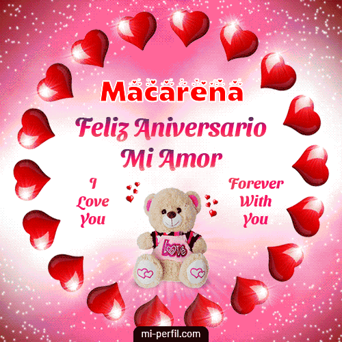 Feliz Aniversario Mi Amor 2 Macarena