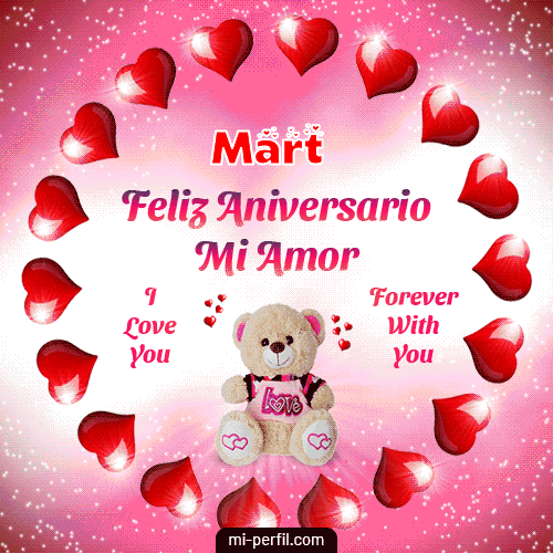 Feliz Aniversario Mi Amor 2 Martí