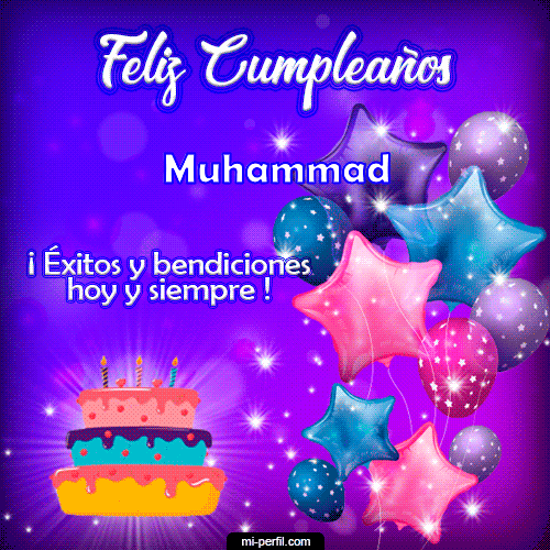 Feliz Cumpleaños V Muhammad