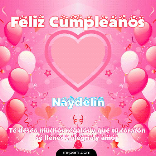 Feliz Cumpleaños II Naydelin
