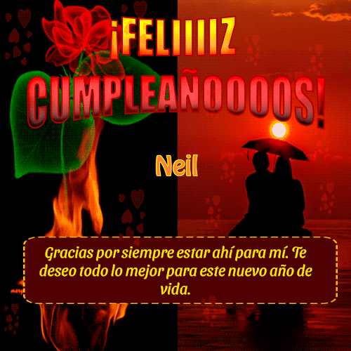 Feliiiiz Cumpleañooooos Neil