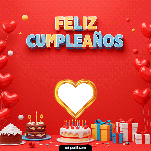 Plantilla Gif Feliiiiz Cumpleañooooos