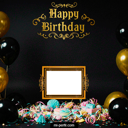 Plantilla Gif Happy  Birthday To You