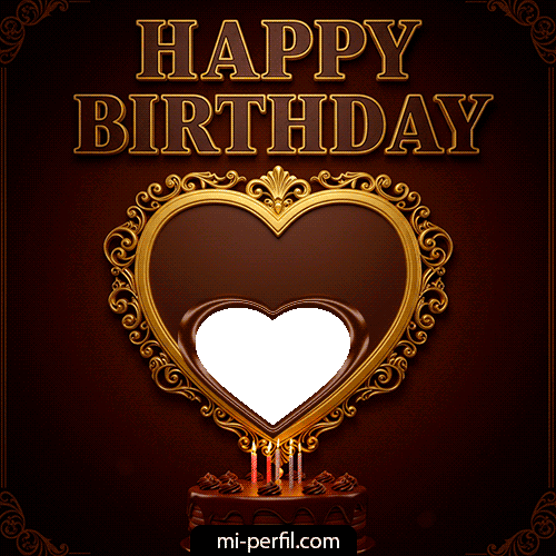 Plantilla Gif Feliz Cumpleaños VIII
