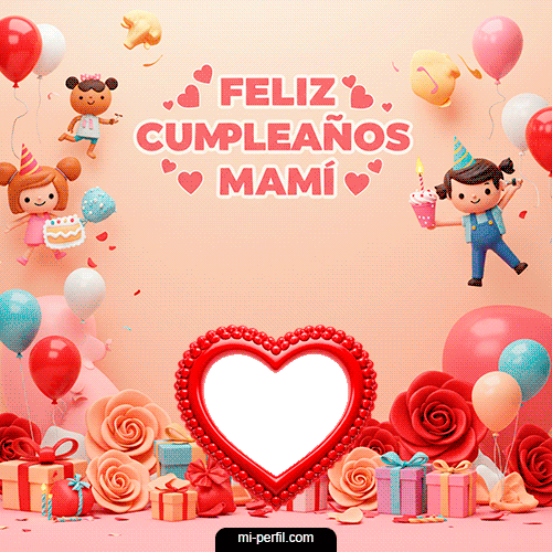 marco Feliz Cumpleaños Mamí