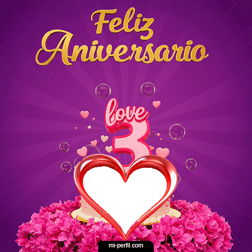 Feliz 3er Aniversario