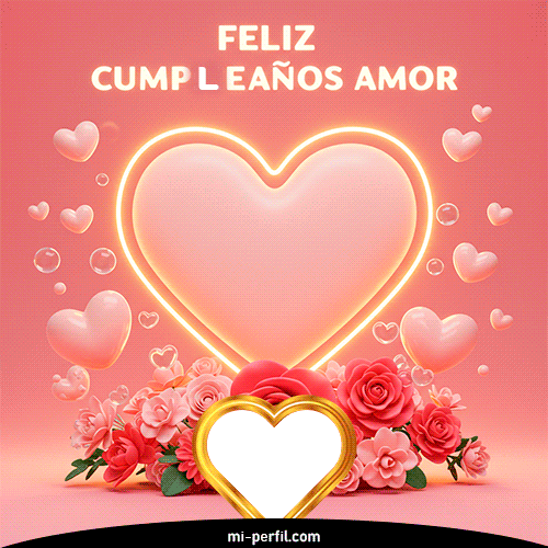 marco Feliz Cumpleaños Amor