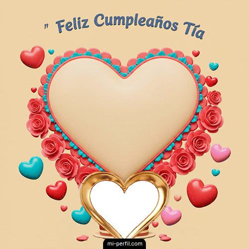 Feliz Cumpleaños Tía