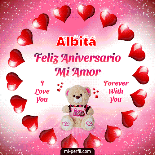 Feliz Aniversario Mi Amor 2 Albita