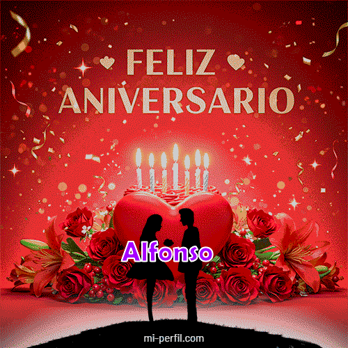 Gif de cumpleaños Alfonso