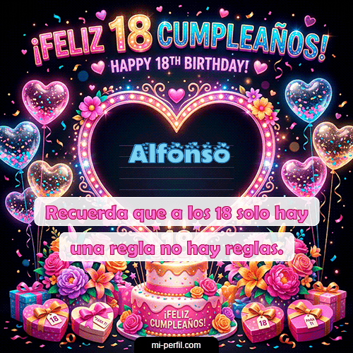 Gif Felices 18 Alfonso