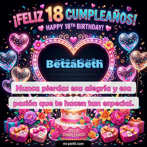 Gif Felices 18 Betzabeth