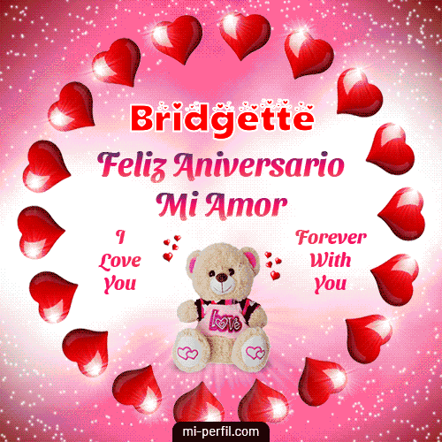Feliz Aniversario Mi Amor 2 Bridgette