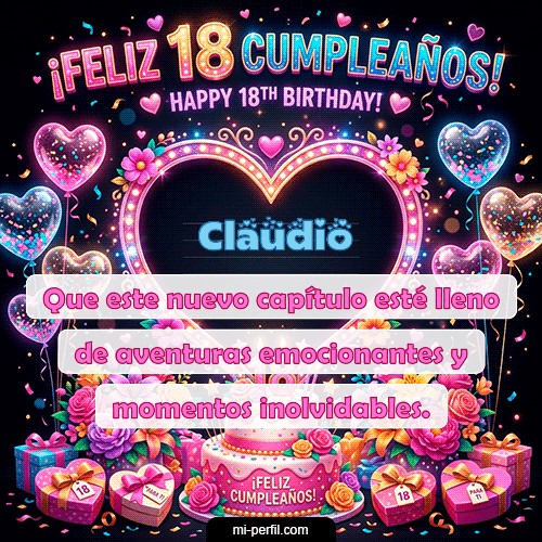 Gif Felices 18 Claudio