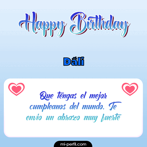 Happy Birthday II Dali