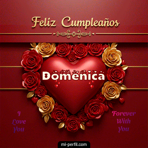Feliz Aniversario Mi Amor 2 Domenica