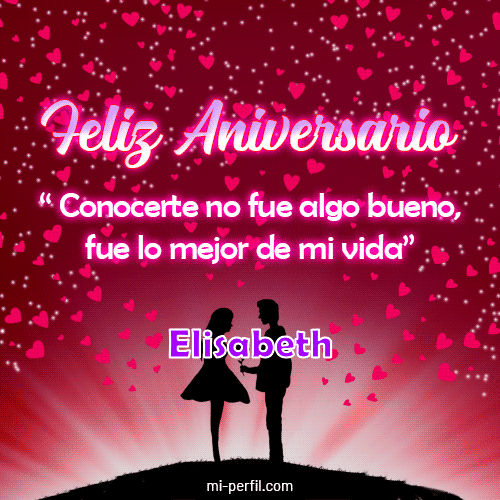 Feliz Aniversario 3 Elisabeth