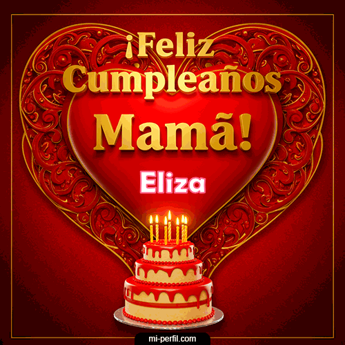 Gif de cumpleaños Eliza