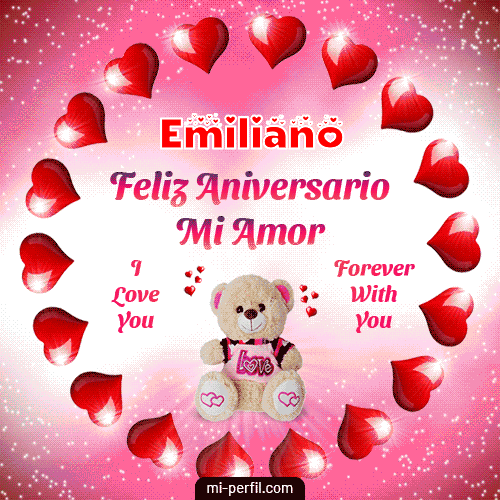 Feliz Aniversario Mi Amor 2 Emiliano
