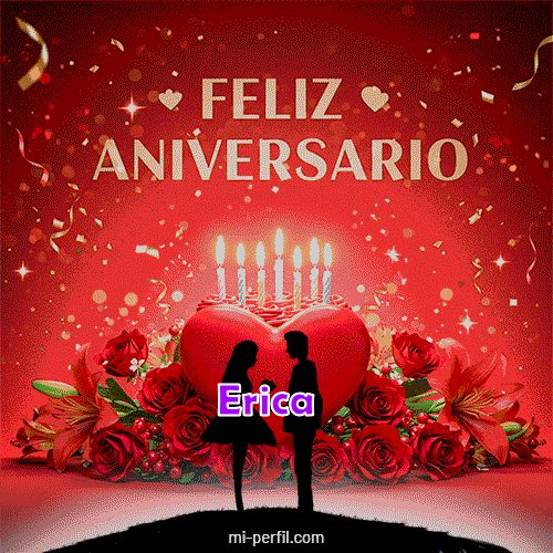 Gif de cumpleaños Erica