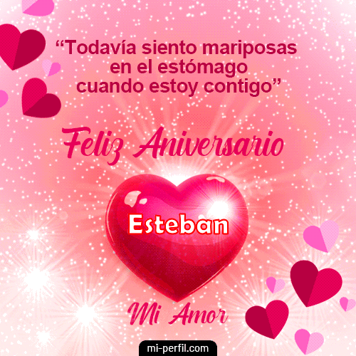 Gif de cumpleaños Esteban