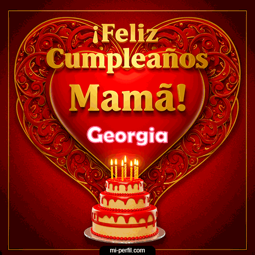 Gif de cumpleaños Georgia
