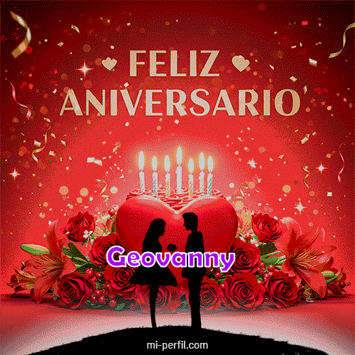 Gif de cumpleaños Geovanny