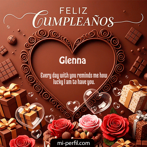 Feliz Cumpleaños VIII Glenna