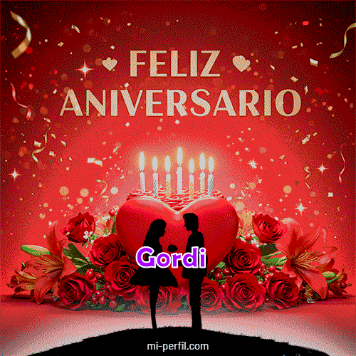 Feliz Aniversario 3 Gordi