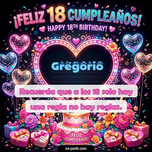 Gif Felices 18 Gregorio