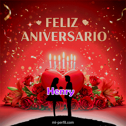 Gif de cumpleaños Henry