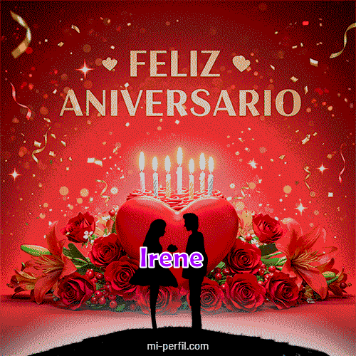 Feliz Aniversario 3 Irene